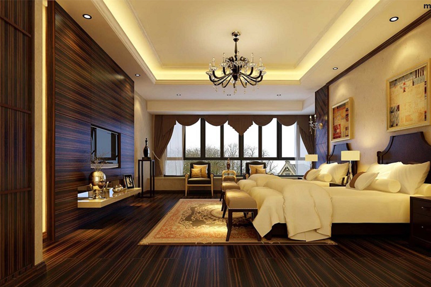Chiếu sáng phòng nghỉ và biệt thự