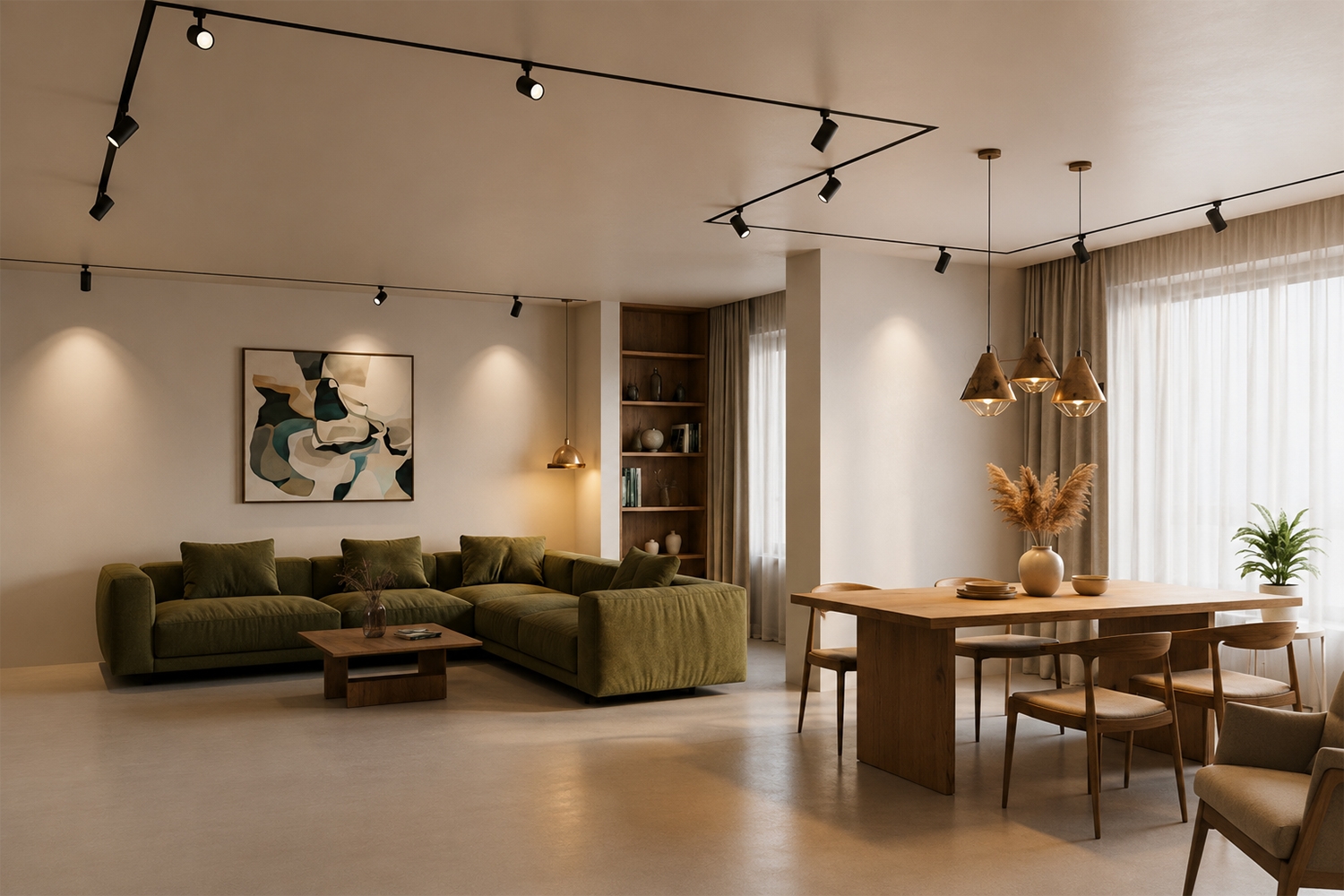 Chiếu sáng nội thất cao cấp giúp tạo điểm nhấn, tăng giá trị thẩm mỹ cho nội thất
