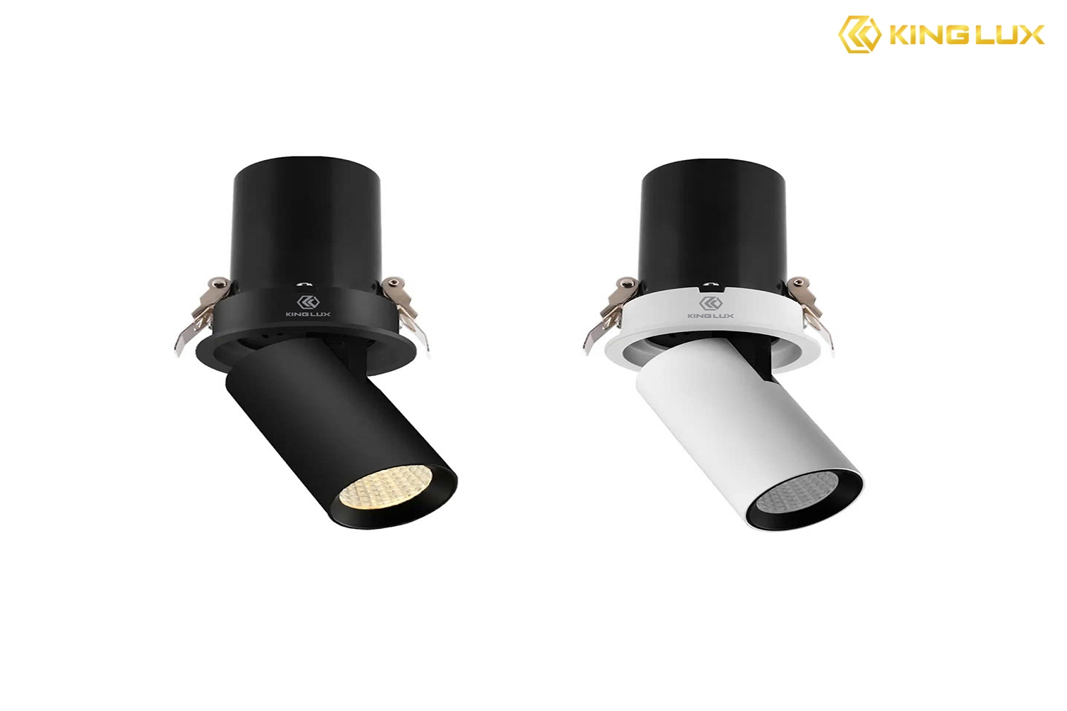 Đèn rọi ray nam châm ống tròn Kinglux được sử dụng nhiều trong các showroom