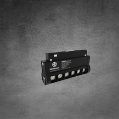 Venus - đèn ray chiếu rọi xoay góc - 6W, vỏ đen