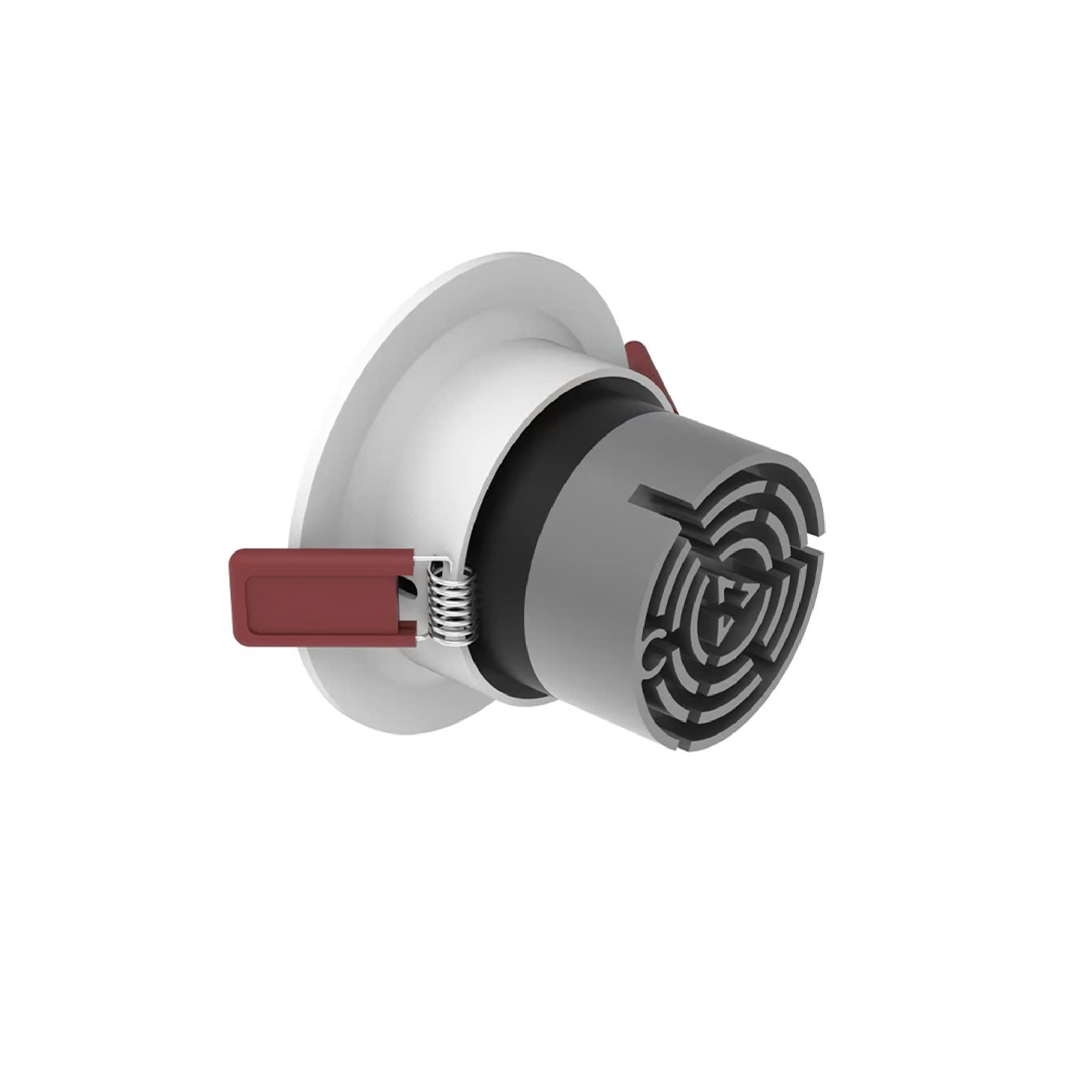 Đèn Spotlight Zoom 15°- 60°, SPZ-12-92, lỗ cắt Ø75mm, Điều khiển Dim Triac