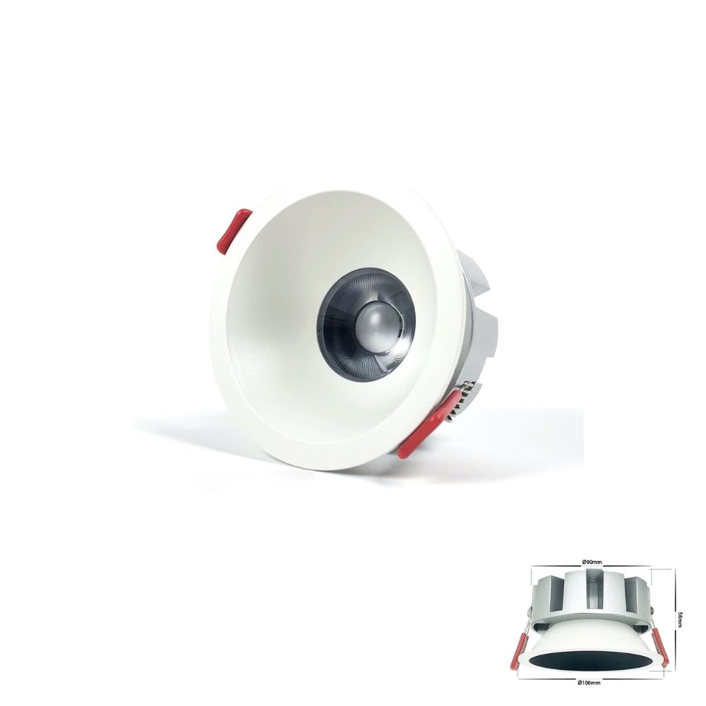 Spotlight Mercury SPC series, 12W, Điều khiểm Dim Triac