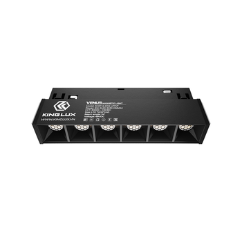 Đèn chiếu rọi gắn ray nam châm cao cấp Kinglux-6W - 3000K