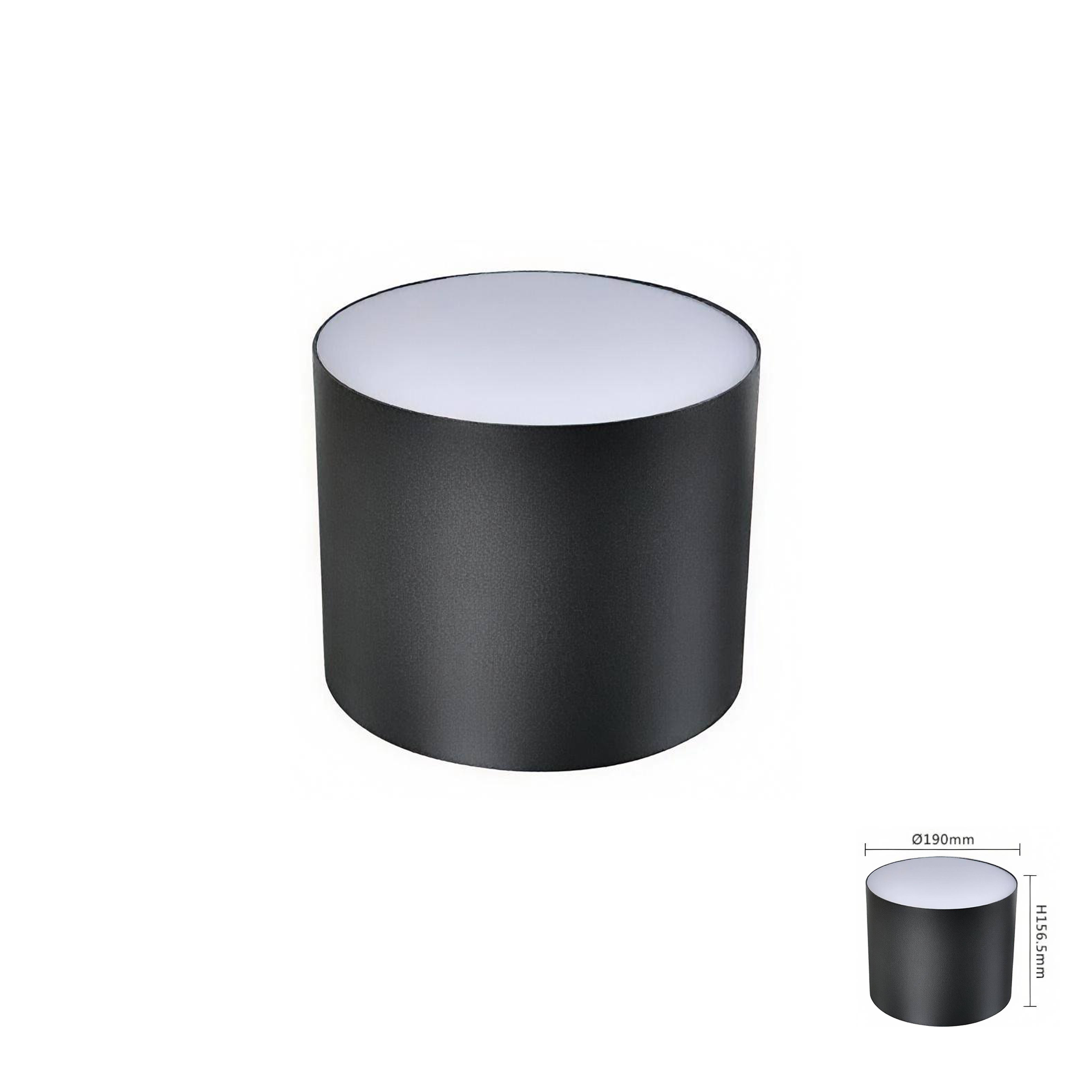 Bơ tán quang 60W, Đen nhám
