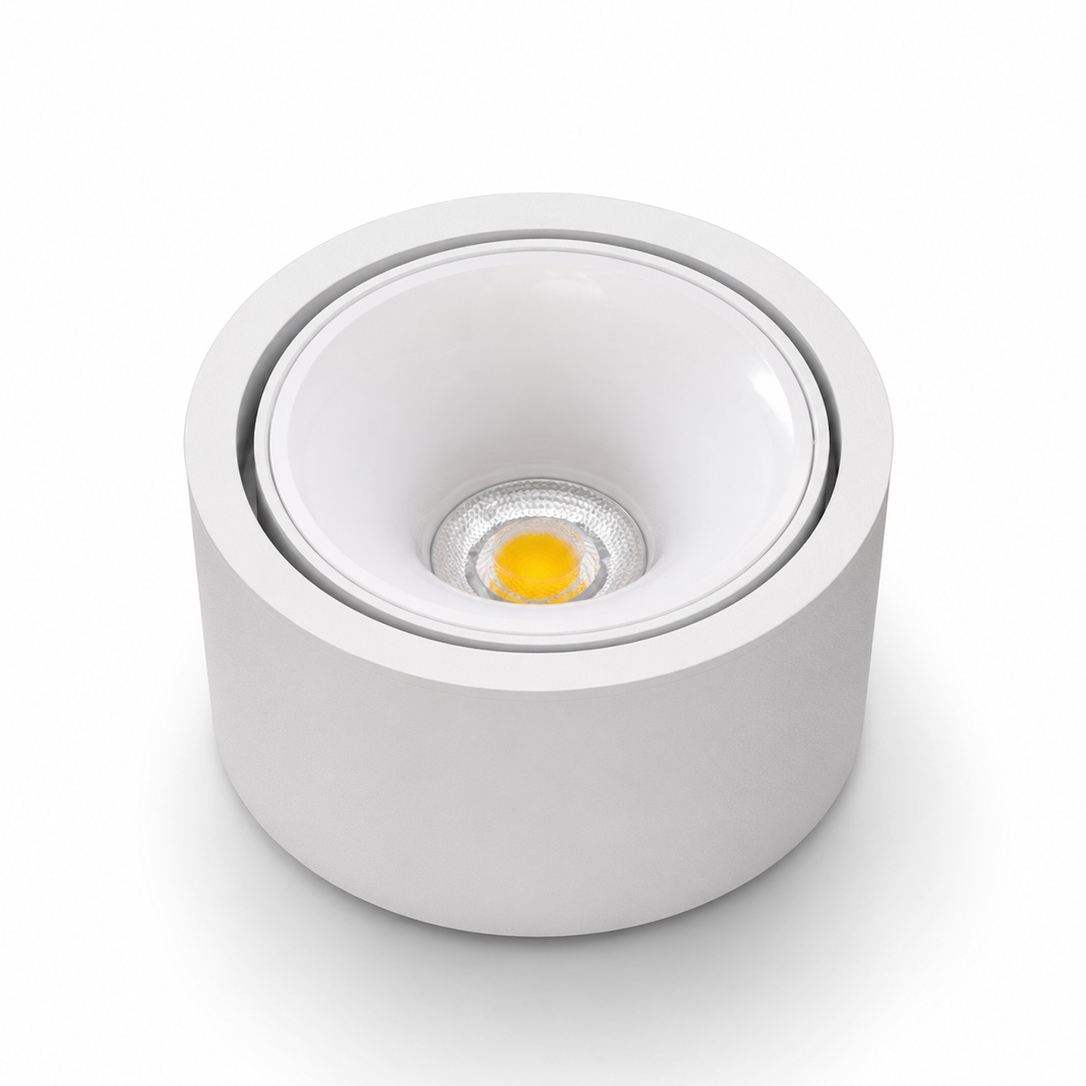 Đèn Mini bơ rọi 12W-6000K-Trắng