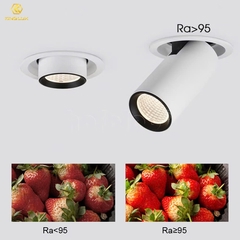 Spotlight 360°, SPTT-10-T84 vỏ trắng, công suất 10W