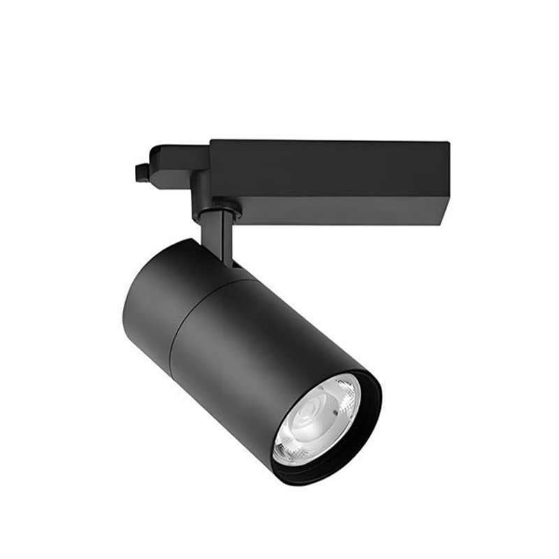 Đèn chiếu rọi ray 25W, Màu đen