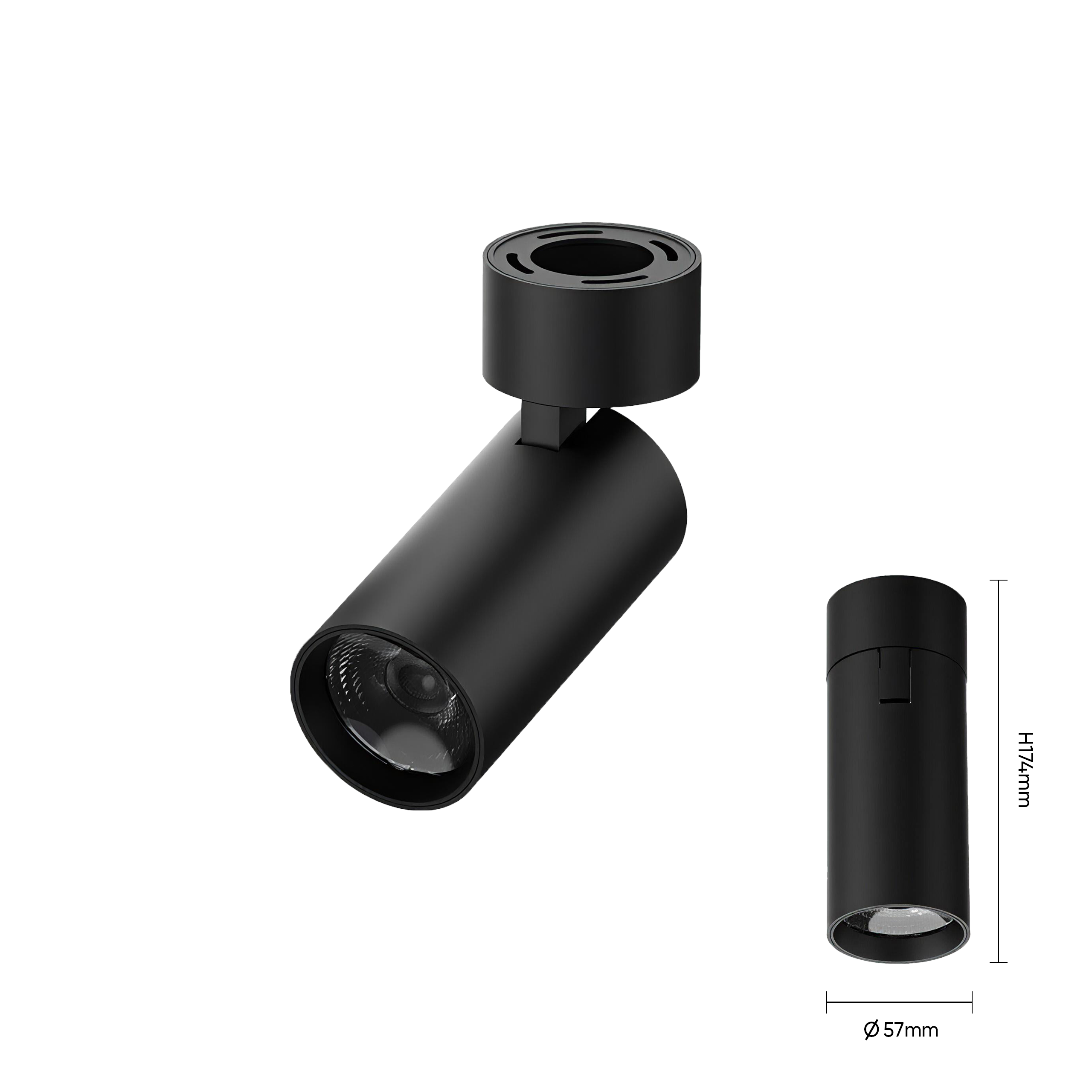 Đèn bơ chiếu rọi 20W, xoay 360°
