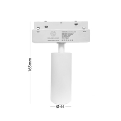 Đèn rọi ray nam châm dạng ống tròn cao cấp Kinglux-12W