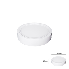 Đèn ốp trần Moon Series 18W vỏ trắng