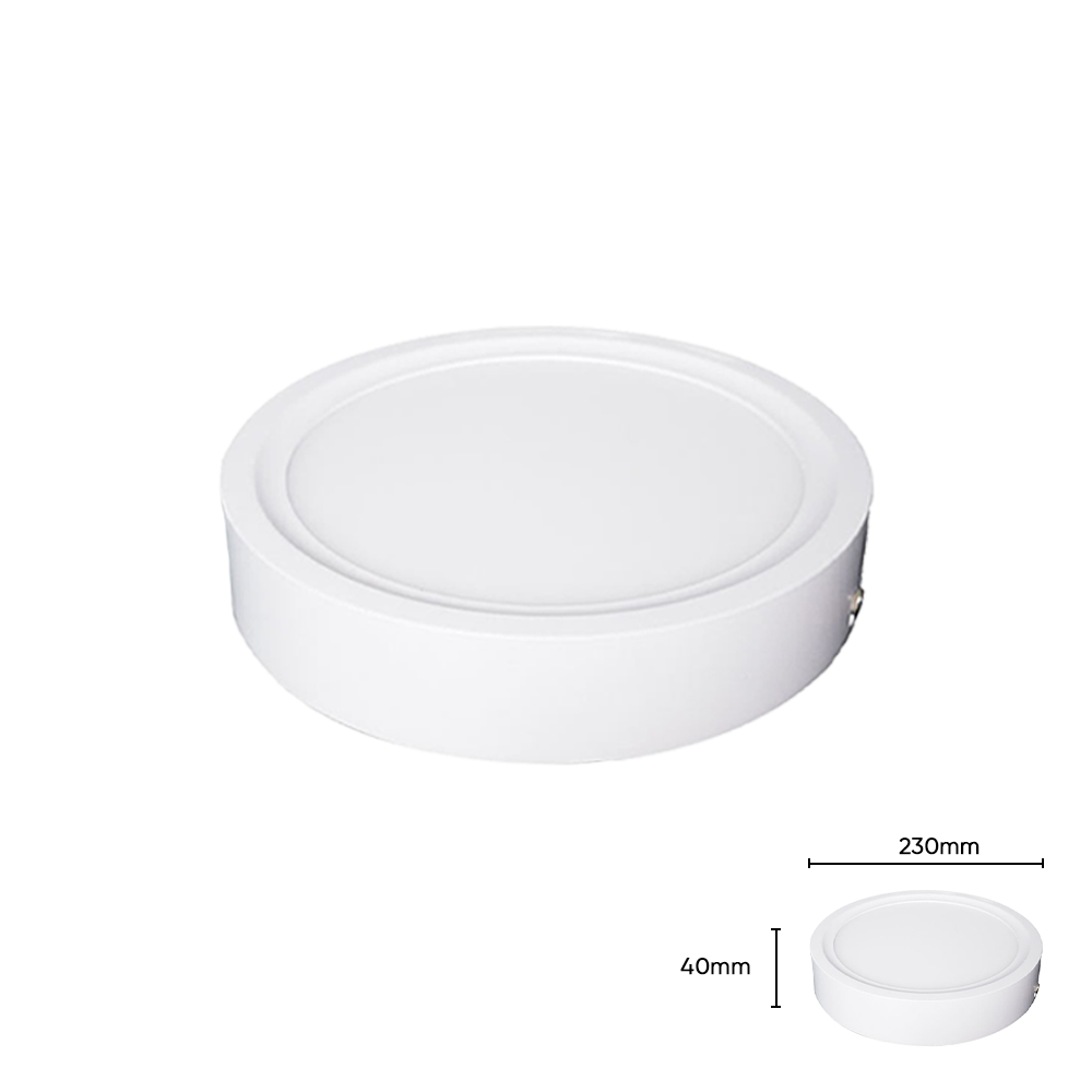 Đèn ốp trần Moon Series 24W vỏ trắng