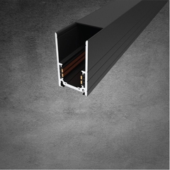 Ray nam châm lắp nổi 22mm, màu đen