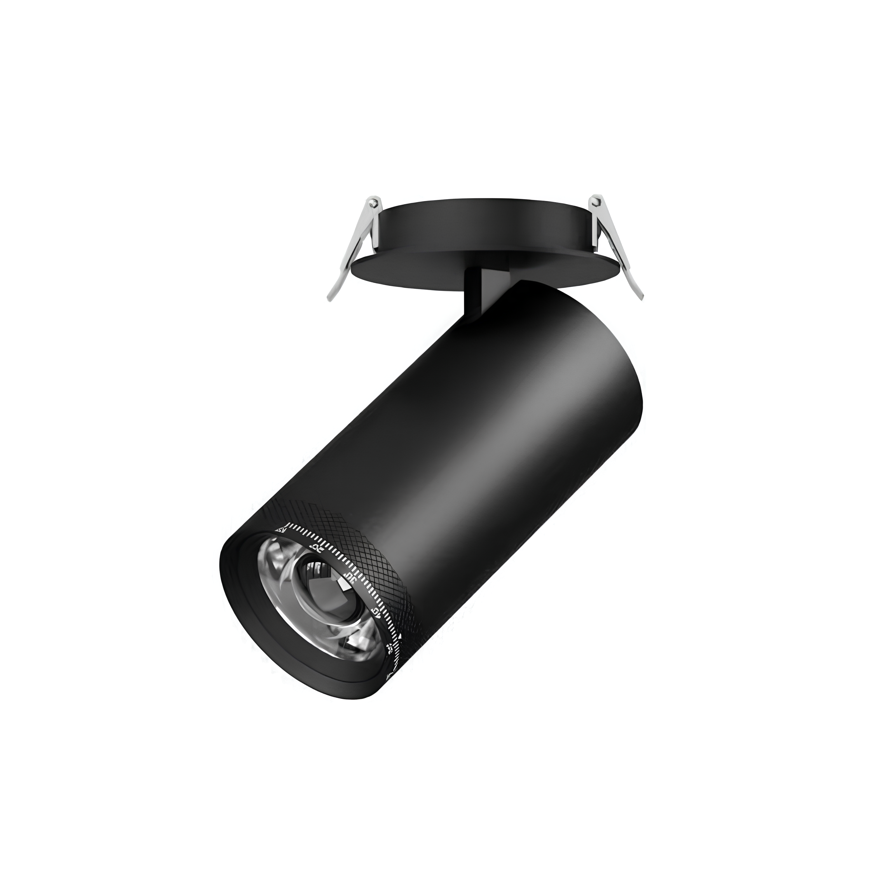 Đèn rọi âm trần Zoom 10°- 60°.10W - Đen nhám