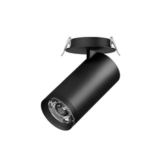 Đèn rọi âm trần Zoom 10°- 60°.10W - Đen nhám