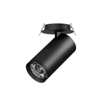 Đèn rọi âm trần Zoom 10°- 60°,10W - Đen nhám - 4000K