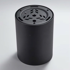 Đèn bơ chiếu rọi 10W, vỏ đen, ánh sáng đơn sắc