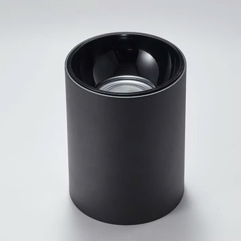 Đèn bơ chiếu rọi 15W, vỏ đen, ánh sáng đơn sắc - 3000K