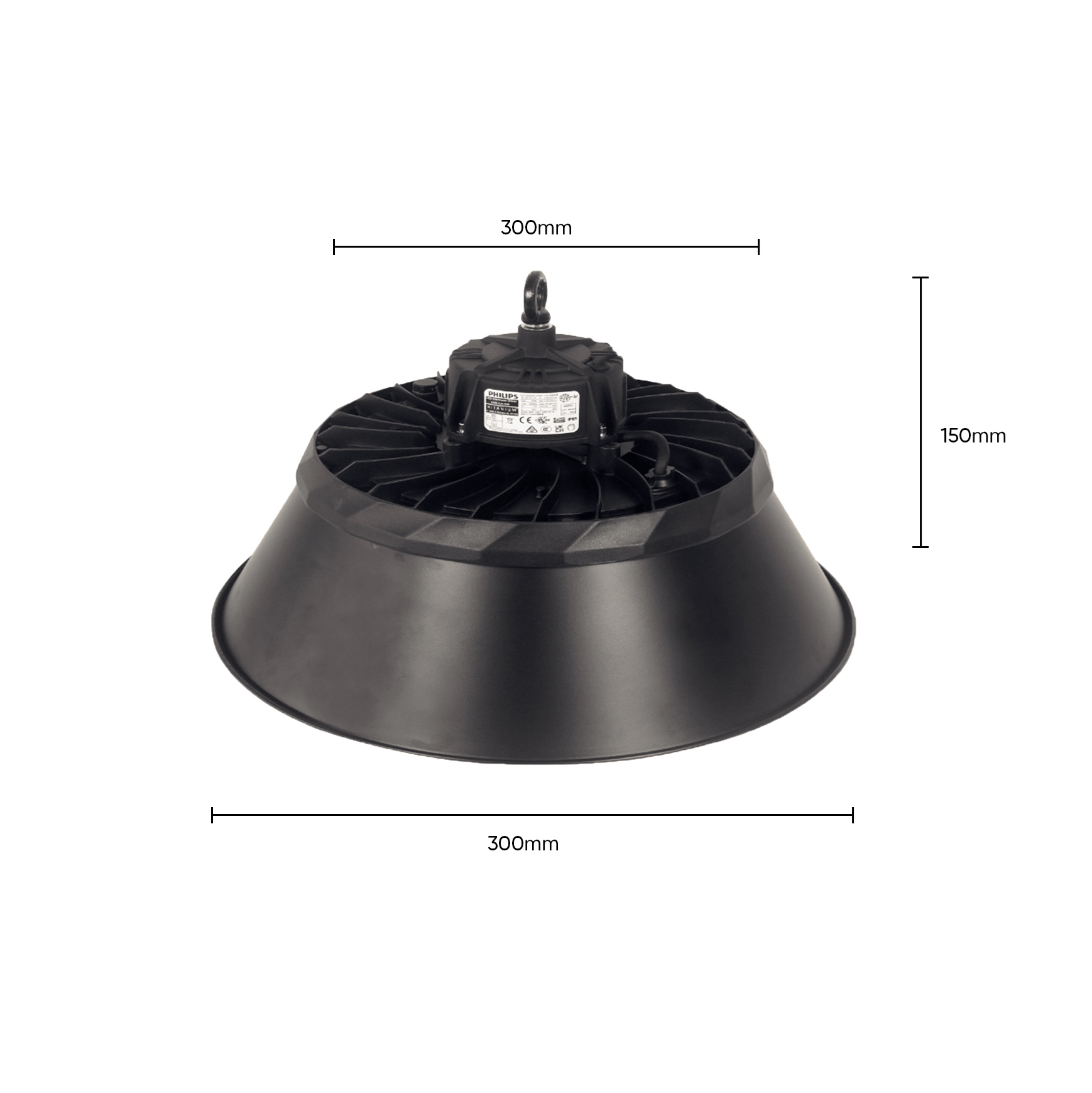 Đèn UFO 100W - Có chóa