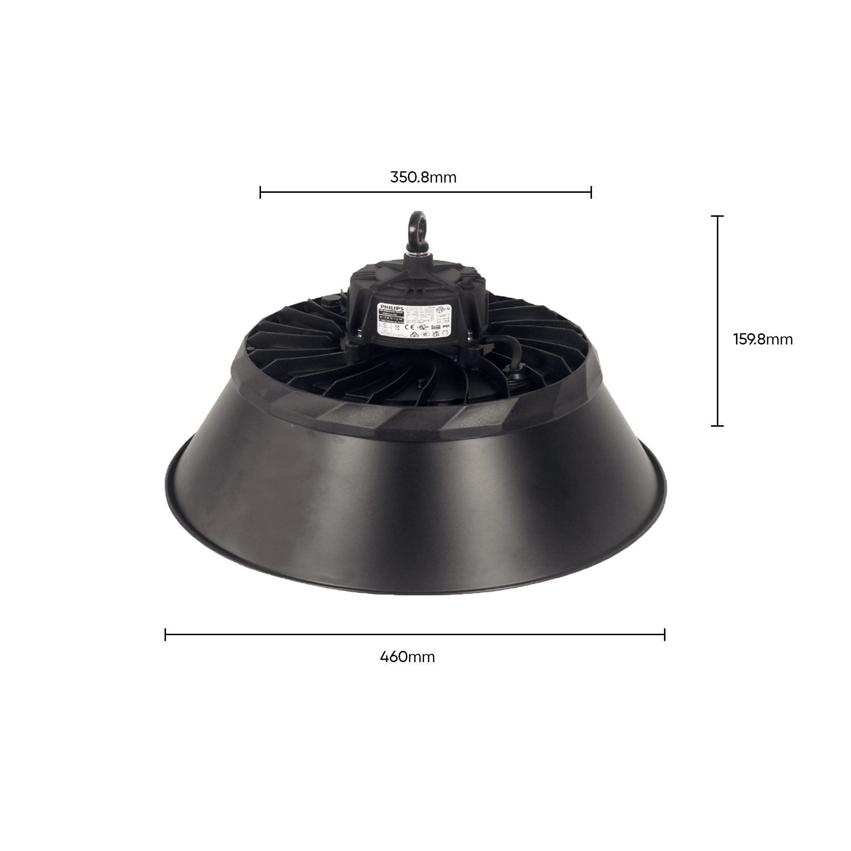 Đèn UFO-150W -  Có chóa