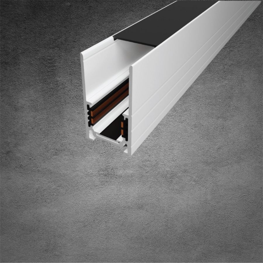 Ray nam châm lắp nổi 22mm, màu trắng